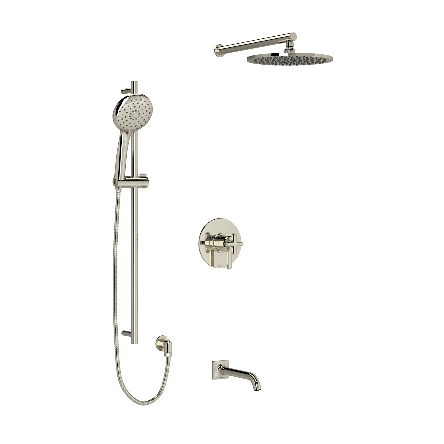 Rohl Apothecary Shower Kit 1345 Trim - TKIT1345AP