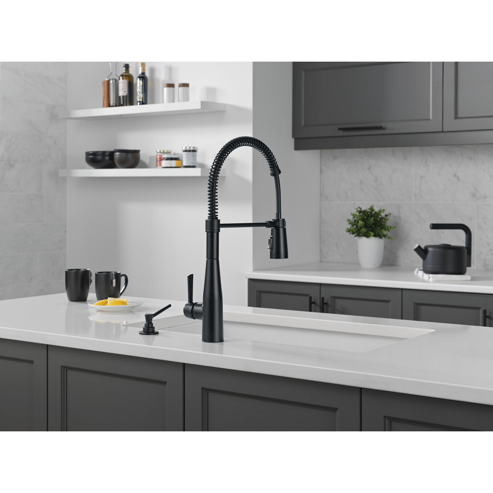 Delta Essa Single-Handle Pull-Down Spring Kitchen Faucet - 9613