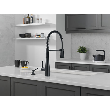 Delta Essa Single-Handle Pull-Down Spring Kitchen Faucet - 9613