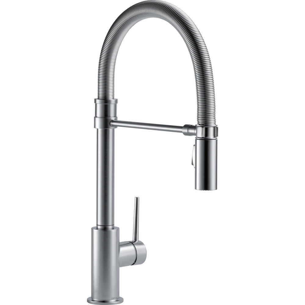 Delta Trinsic Single-Handle Pull-Down Spring Kitchen Faucet - 9659