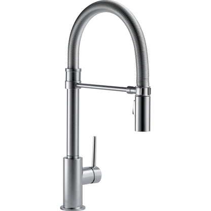 Delta Trinsic Single-Handle Pull-Down Spring Kitchen Faucet - 9659
