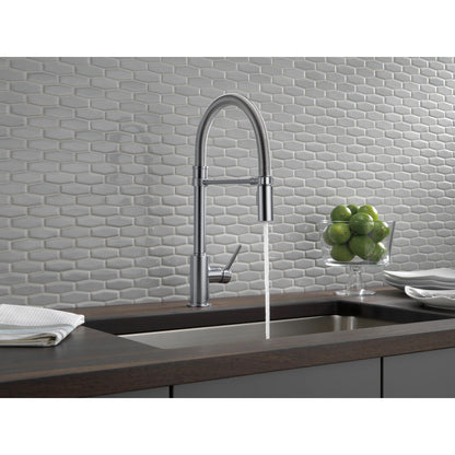 Delta Trinsic Single-Handle Pull-Down Spring Kitchen Faucet - 9659