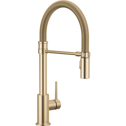 Delta Trinsic Single-Handle Pull-Down Spring Kitchen Faucet - 9659