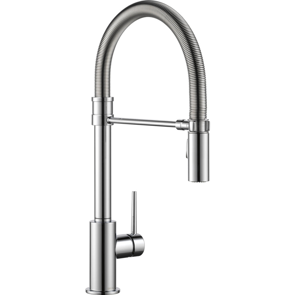 Delta Trinsic Single-Handle Pull-Down Spring Kitchen Faucet - 9659