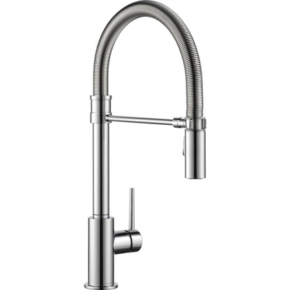 Delta Trinsic Single-Handle Pull-Down Spring Kitchen Faucet - 9659