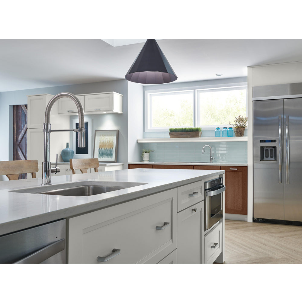 Delta Trinsic Single-Handle Pull-Down Spring Kitchen Faucet - 9659
