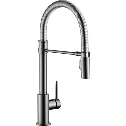 Delta Trinsic Single-Handle Pull-Down Spring Kitchen Faucet - 9659