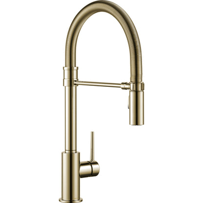 Delta Trinsic Single-Handle Pull-Down Spring Kitchen Faucet - 9659