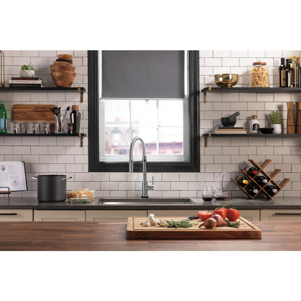 Delta Trinsic Single-Handle Pull-Down Spring Kitchen Faucet with Touch2O Technology - 9659T
