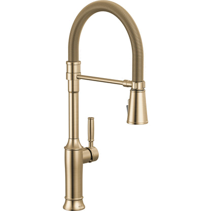 Delta Renaldi Single-Handle Pull-Down Spring Kitchen Faucet - 9684