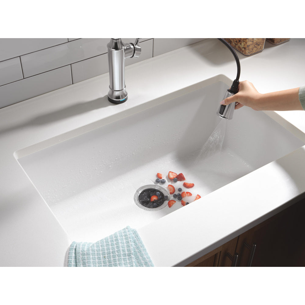 Delta Renaldi Touch2O Technology Kitchen Faucet with Touchless Technology - 9684TL
