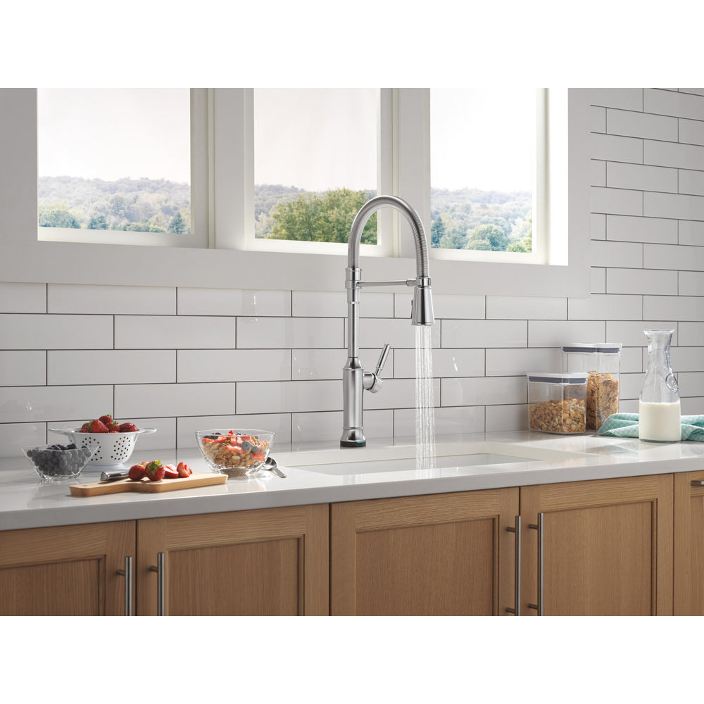 Delta Renaldi Touch2O Technology Kitchen Faucet with Touchless Technology - 9684TL