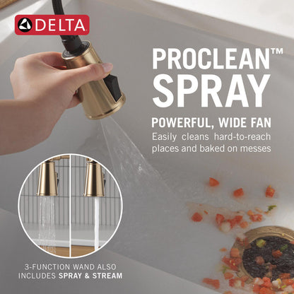 Delta Renaldi Touch2O Technology Kitchen Faucet with Touchless Technology - 9684TL