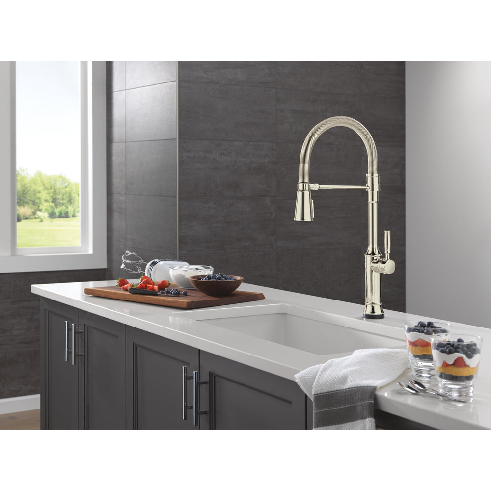 Delta Renaldi Touch2O Technology Kitchen Faucet with Touchless Technology - 9684TL