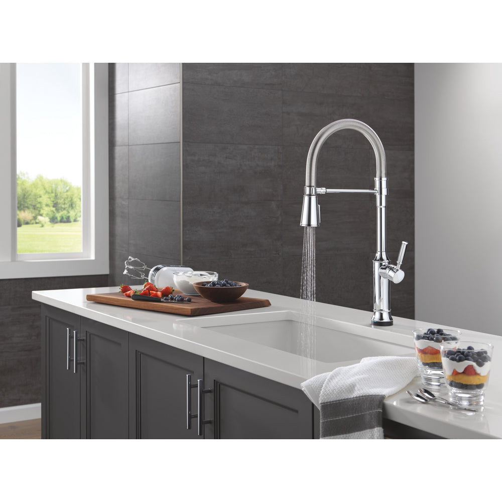 Delta Renaldi Touch2O Technology Kitchen Faucet with Touchless Technology - 9684TL