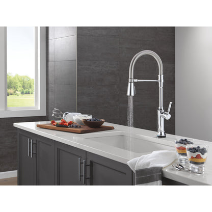 Delta Renaldi Touch2O Technology Kitchen Faucet with Touchless Technology - 9684TL