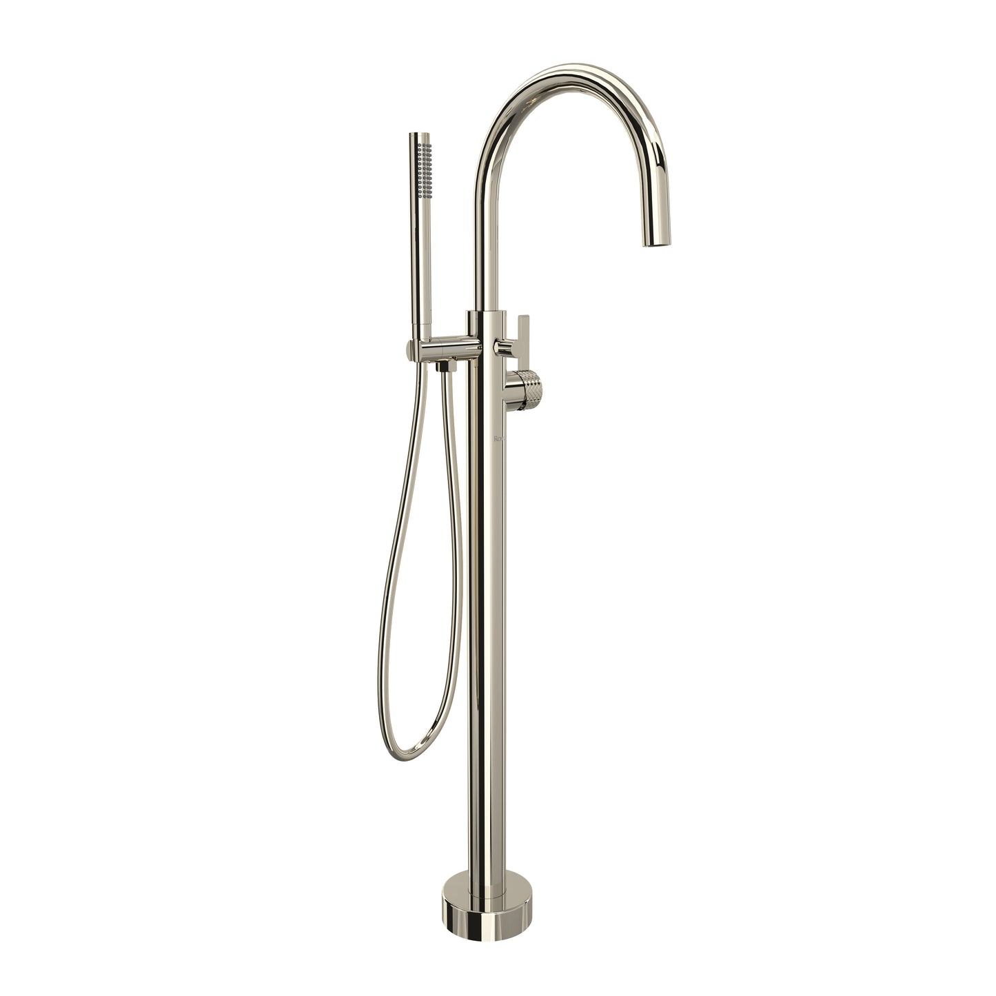 Rohl Tenerife Single Hole Floor Mount Tub Filler Trim - TTE06HF1LM