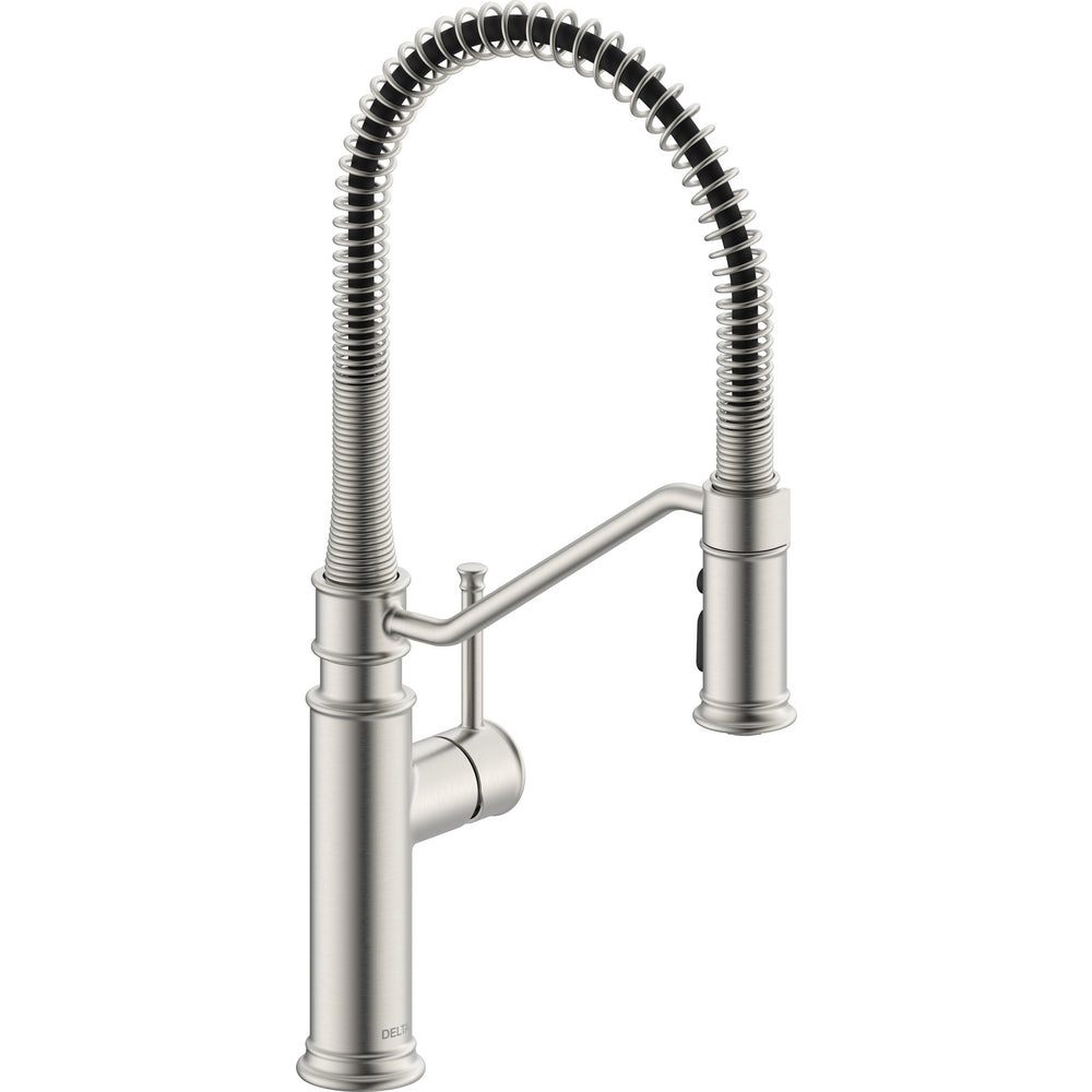 Robinet de cuisine industriel à ressort rétractable Delta Prodeco - 983LF