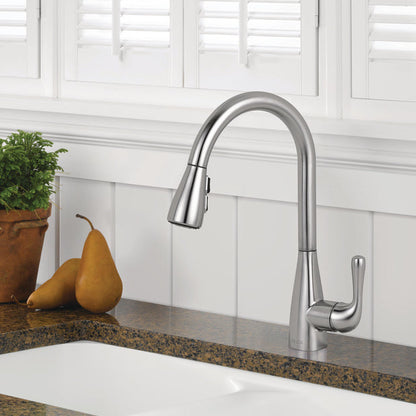 Delta Marley Single Handle Pull-Down Kitchen Faucet - 986LF