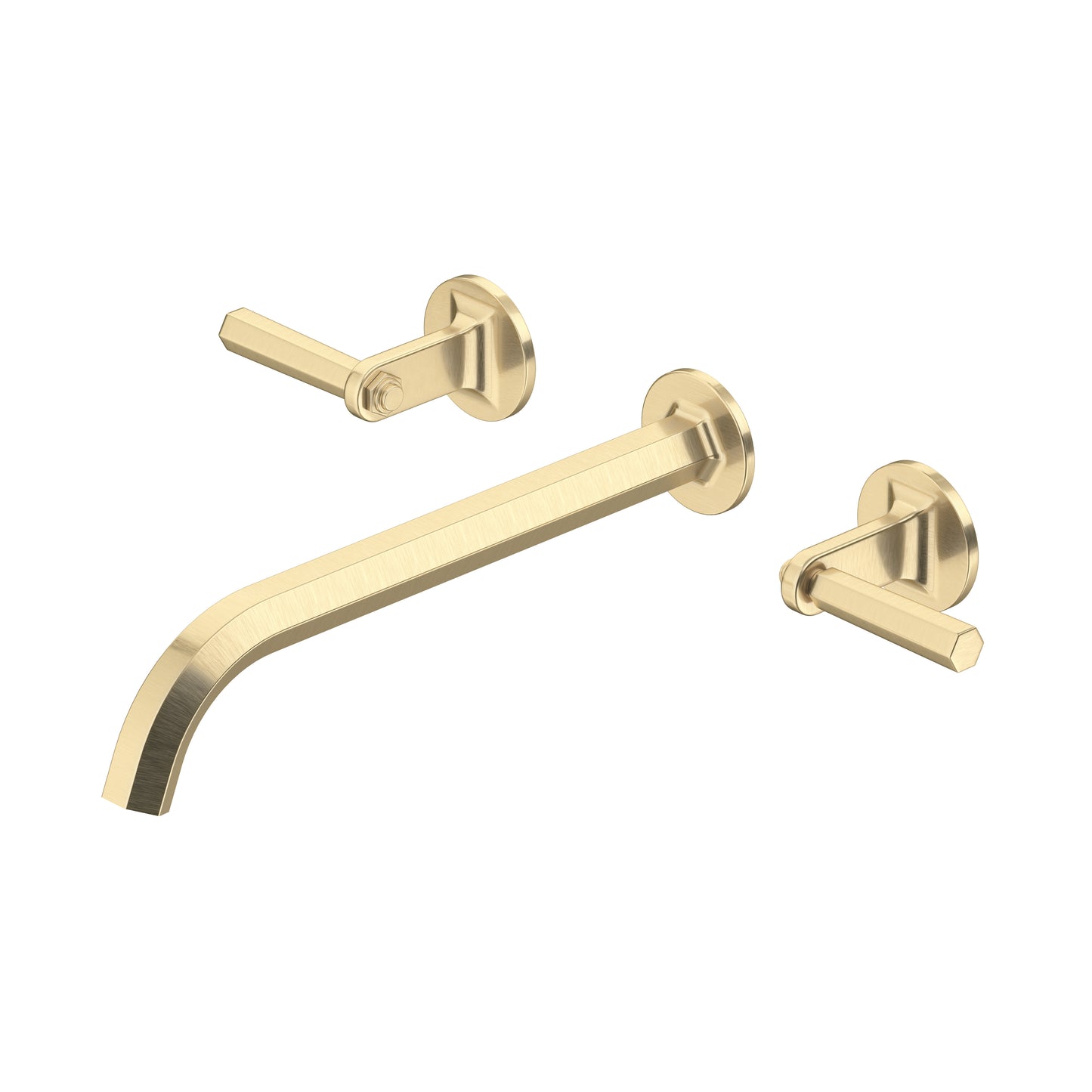 Rohl Modelle Wall Mount Tub Filler Trim With C-Spout - TMD06W3LM