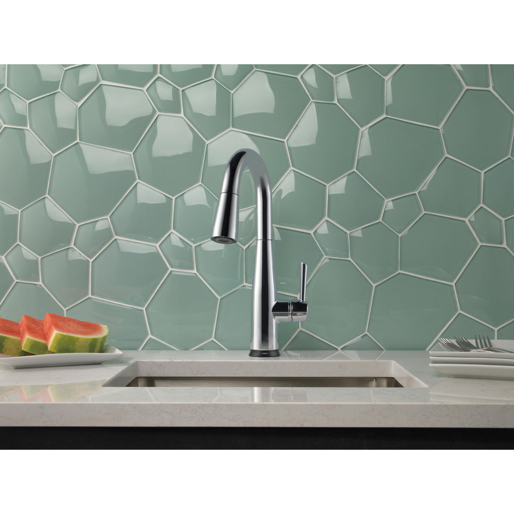 Delta Essa Single Handle Pull-Down Bar/Prep Faucet with Touch2O Technology - 9913T