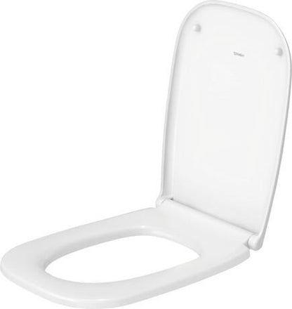 Duravit D-Code Toilet Seat with Slow Close For Floor Mount Toilet