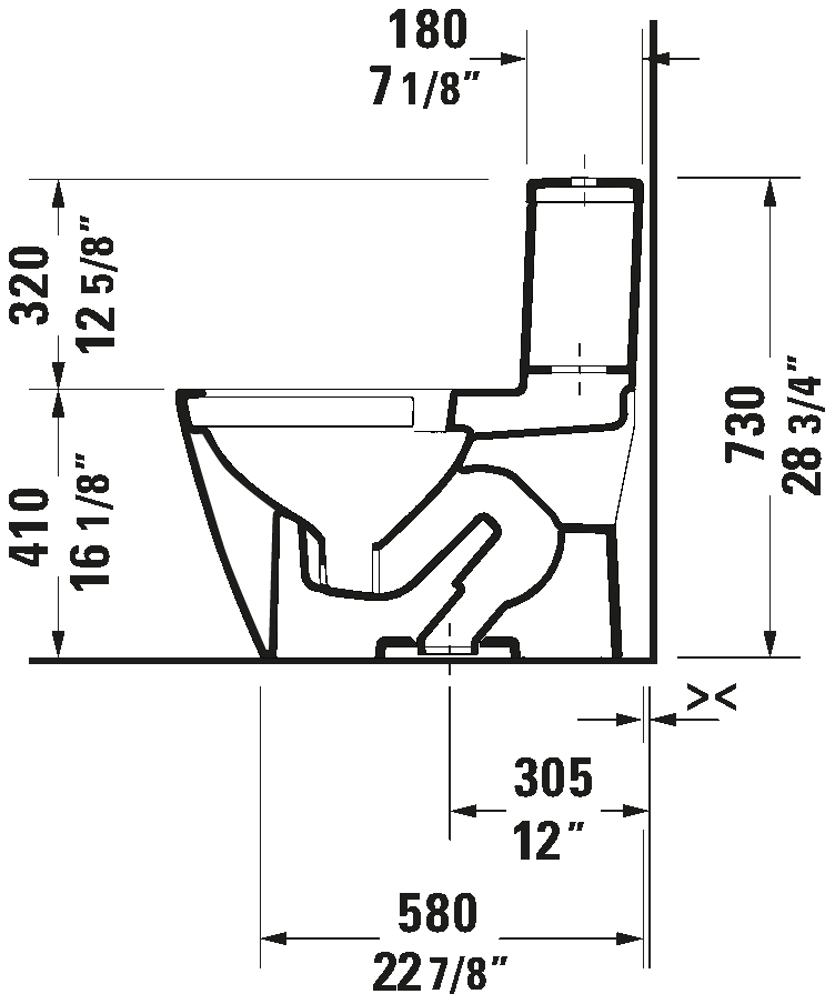 Duravit D-Neo One-Piece Toilet Dual Flush - Eunoia 