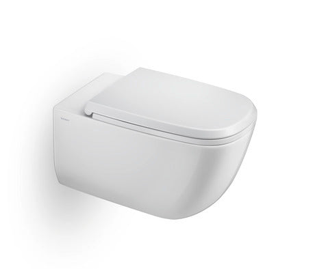 Duravit Aurena ADA Compliant Elongated Wall Mounted Toilet