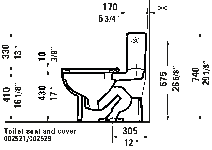 Duravit No.1 One-Piece Toilet - Eunoia 
