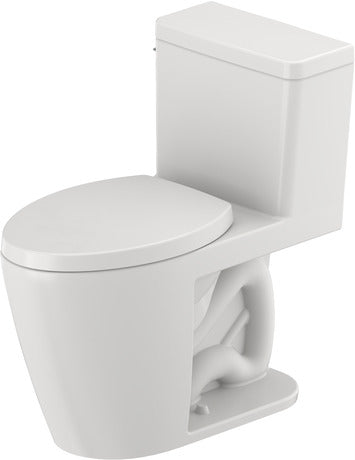 Duravit D-Neo PRO Series Rimless Elongated ADA Compliant One-Piece Toilet 1.28 GPF