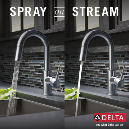 Delta Trinsic Single Handle Pull-Down Bar / Prep Faucet - 9959