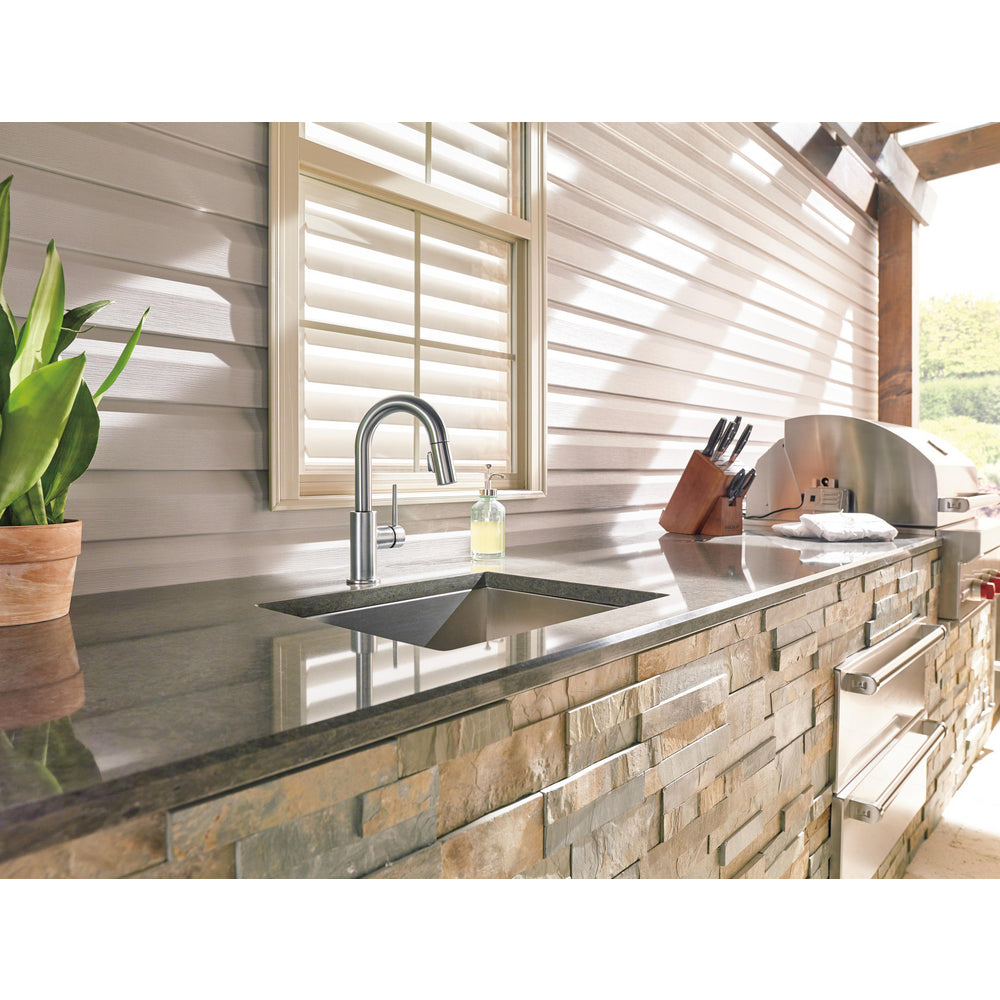 Delta Trinsic Single Handle Pull-Down Bar / Prep Faucet - 9959