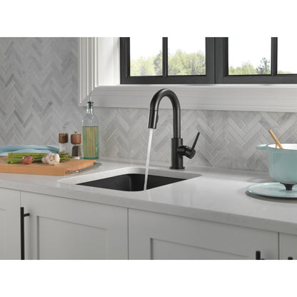 Delta Trinsic Single Handle Pull-Down Bar / Prep Faucet - 9959