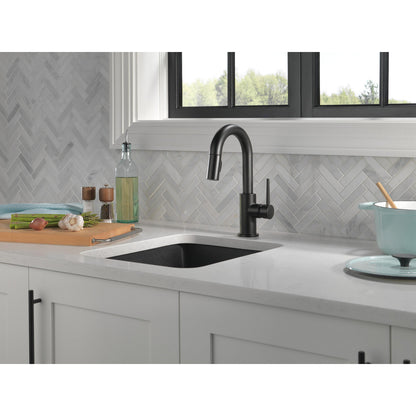 Delta Trinsic Single Handle Pull-Down Bar / Prep Faucet - 9959