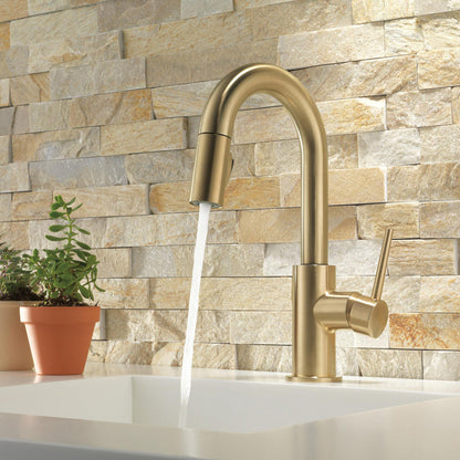 Delta Trinsic Single Handle Pull-Down Bar / Prep Faucet - 9959