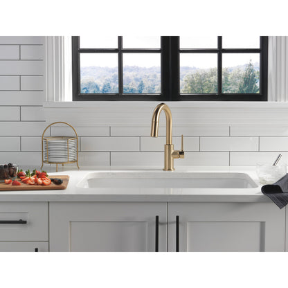 Delta Trinsic Single Handle Pull-Down Bar / Prep Faucet - 9959