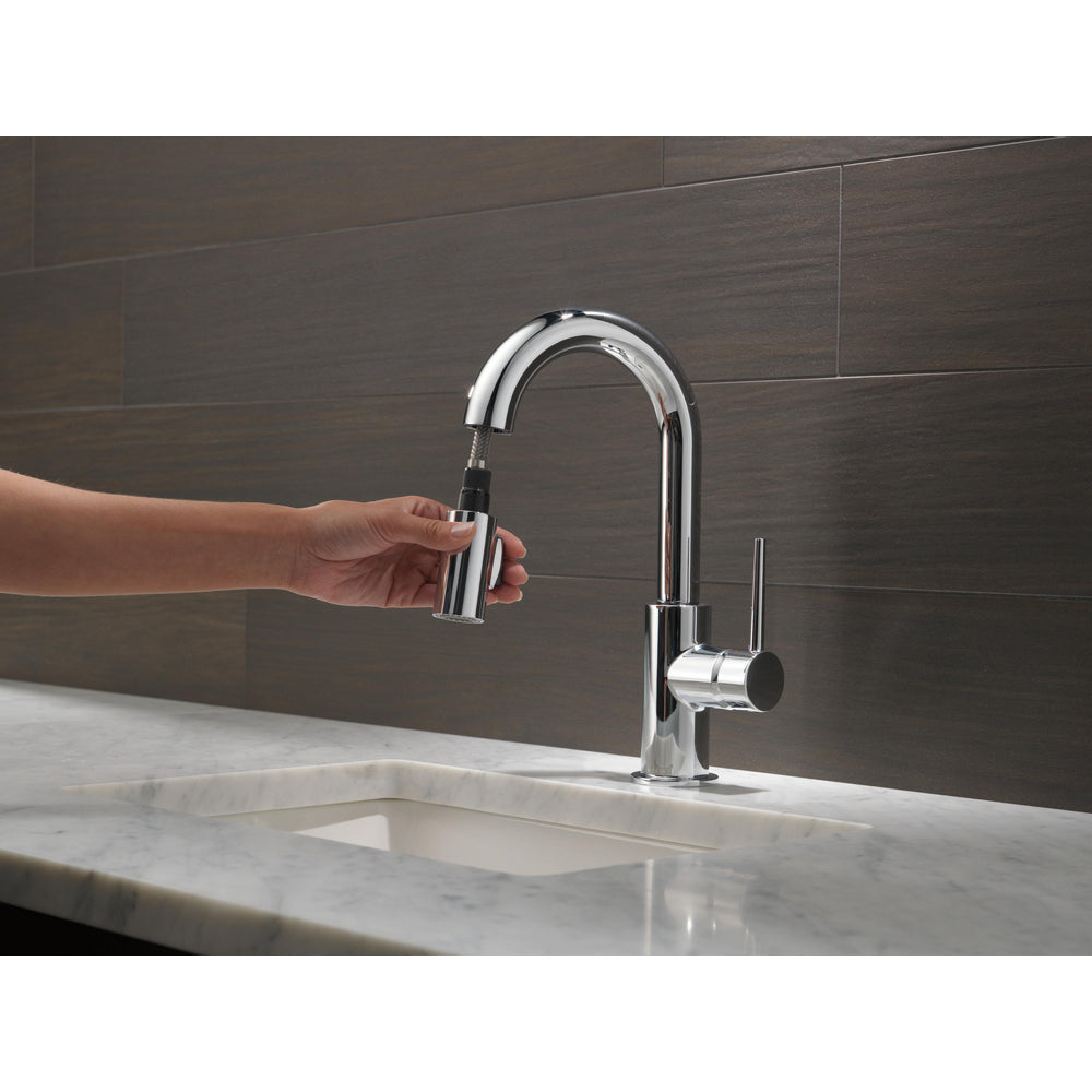 Delta Trinsic Single Handle Pull-Down Bar / Prep Faucet - 9959