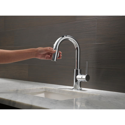 Delta Trinsic Single Handle Pull-Down Bar / Prep Faucet - 9959