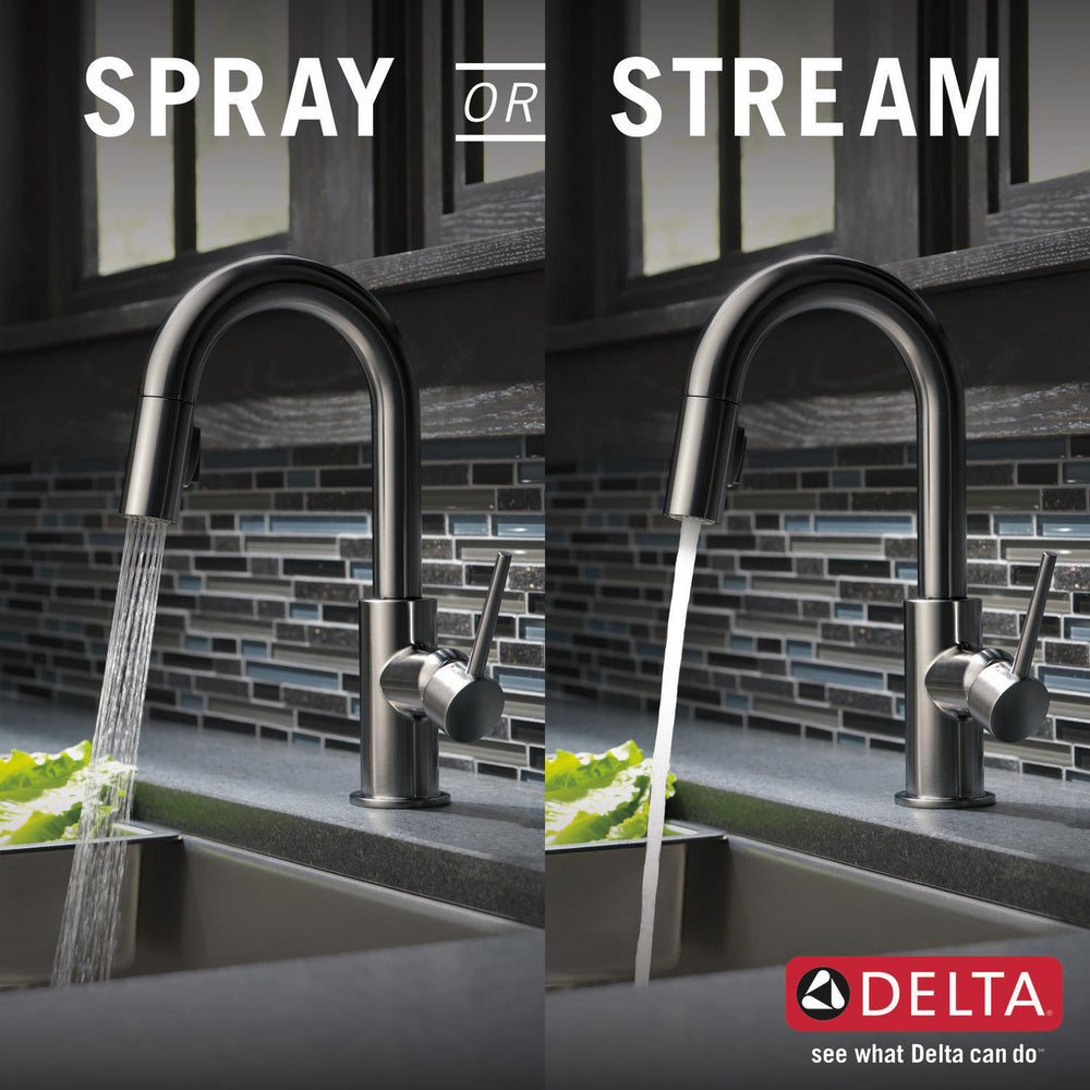 Delta Trinsic Single Handle Pull-Down Bar / Prep Faucet - 9959