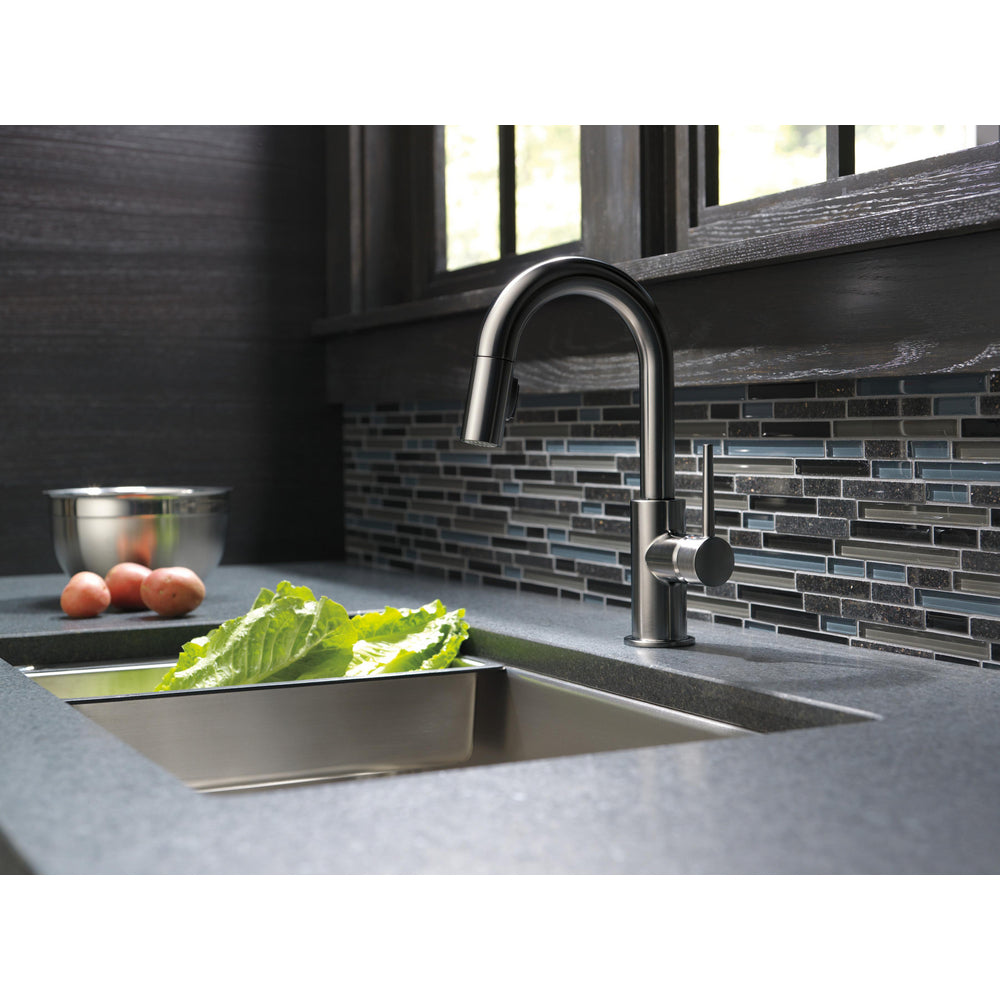Delta Trinsic Single Handle Pull-Down Bar / Prep Faucet - 9959