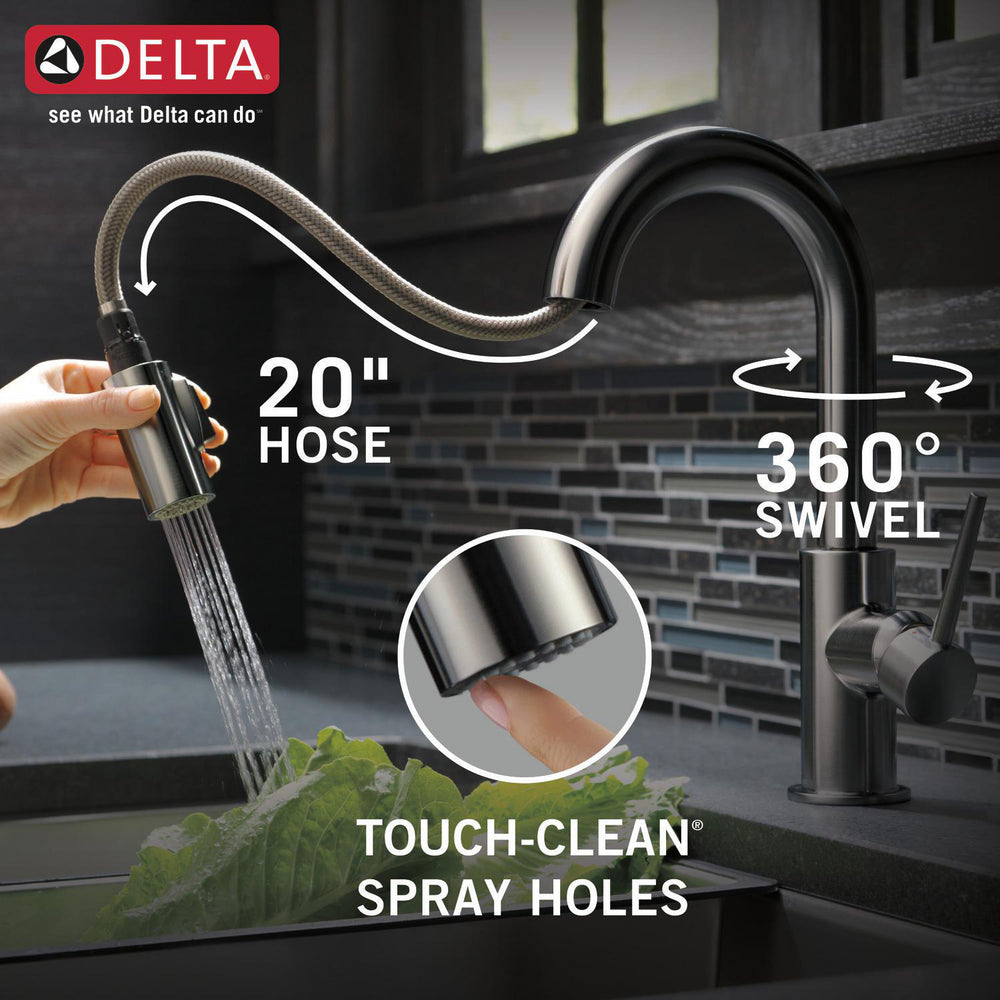 Delta Trinsic Single Handle Pull-Down Bar / Prep Faucet - 9959