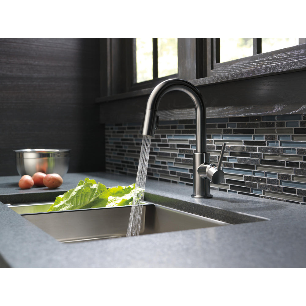 Delta Trinsic Single Handle Pull-Down Bar / Prep Faucet - 9959