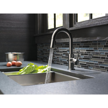 Delta Trinsic Single Handle Pull-Down Bar / Prep Faucet - 9959