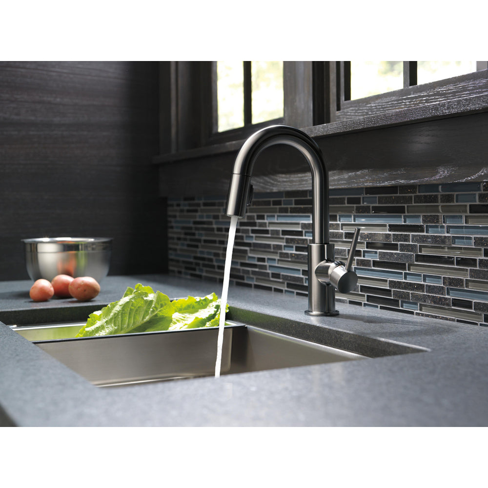 Delta Trinsic Single Handle Pull-Down Bar / Prep Faucet - 9959