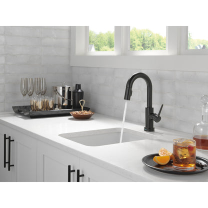 Delta Trinsic Single Handle Pull-Down Bar / Prep Faucet with Touch2O Technology - 9959T