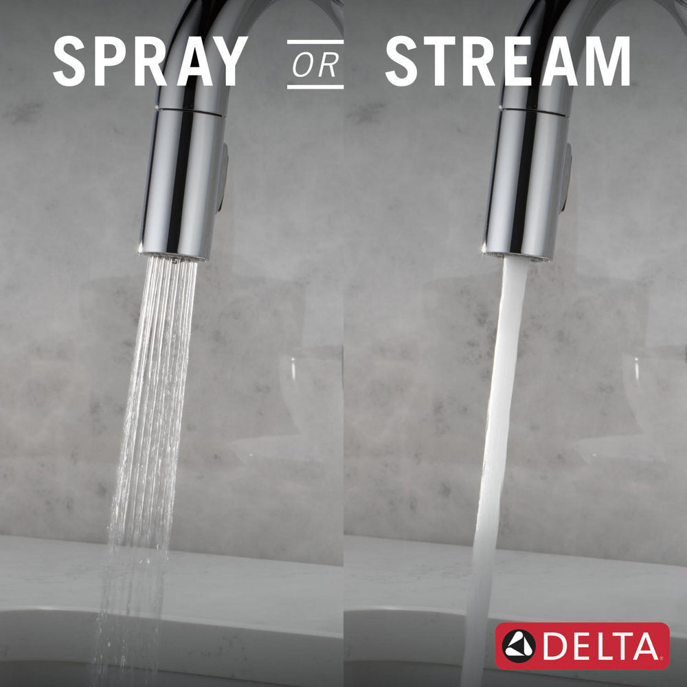Delta Trinsic Single Handle Pull-Down Bar / Prep Faucet with Touch2O Technology - 9959T