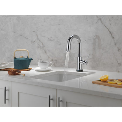 Delta Trinsic Single Handle Pull-Down Bar / Prep Faucet with Touch2O Technology - 9959T