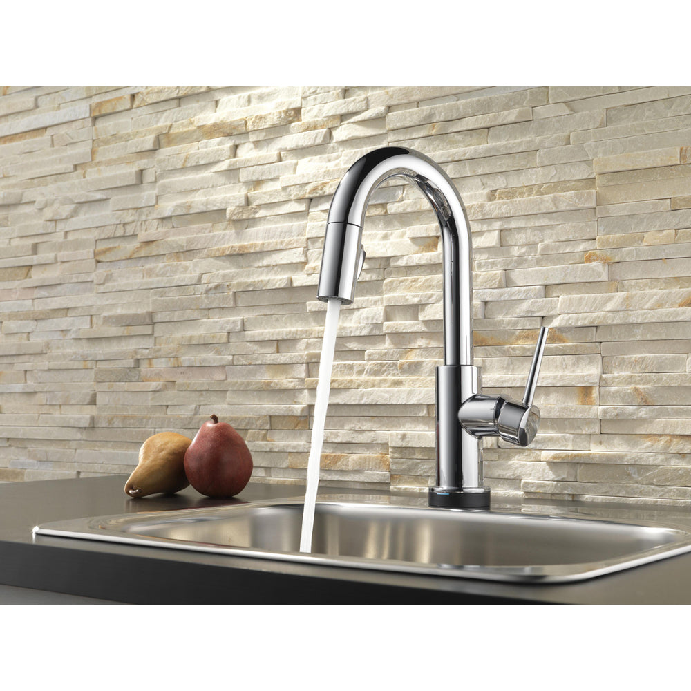 Delta Trinsic Single Handle Pull-Down Bar / Prep Faucet with Touch2O Technology - 9959T