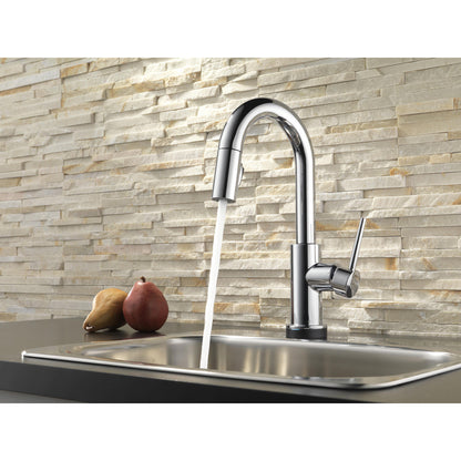 Delta Trinsic Single Handle Pull-Down Bar / Prep Faucet with Touch2O Technology - 9959T