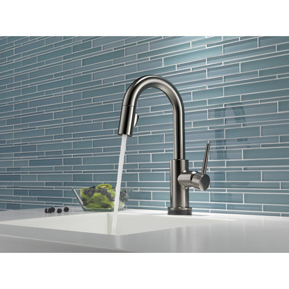 Delta Trinsic Single Handle Pull-Down Bar / Prep Faucet with Touch2O Technology - 9959T